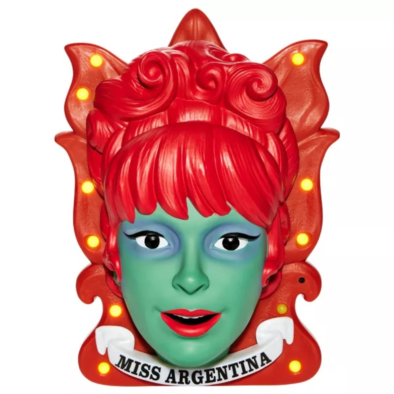 LED Miss Argentina Door Knocker - Beetlejuice MULTI-COLOR