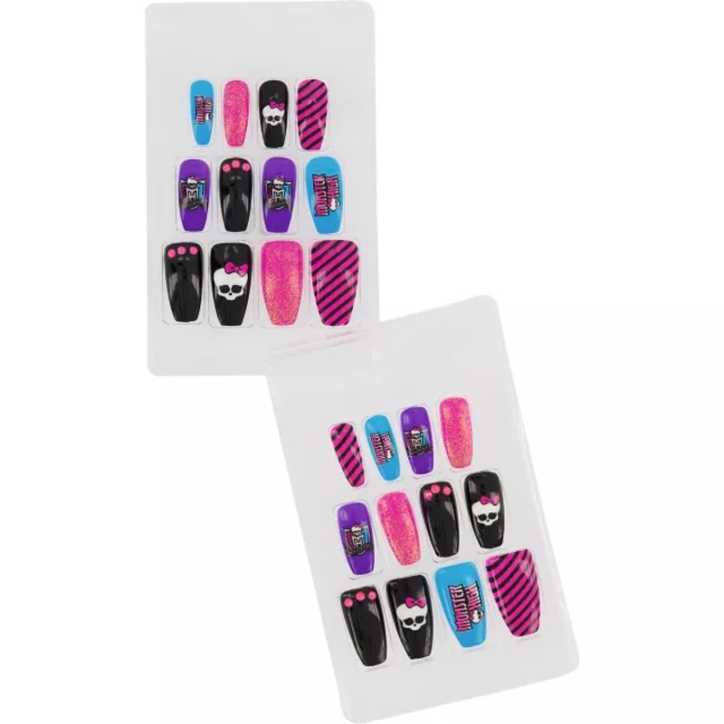 Monster High Press On Nails MULTI-COLOR ONE SIZE FITS MOST