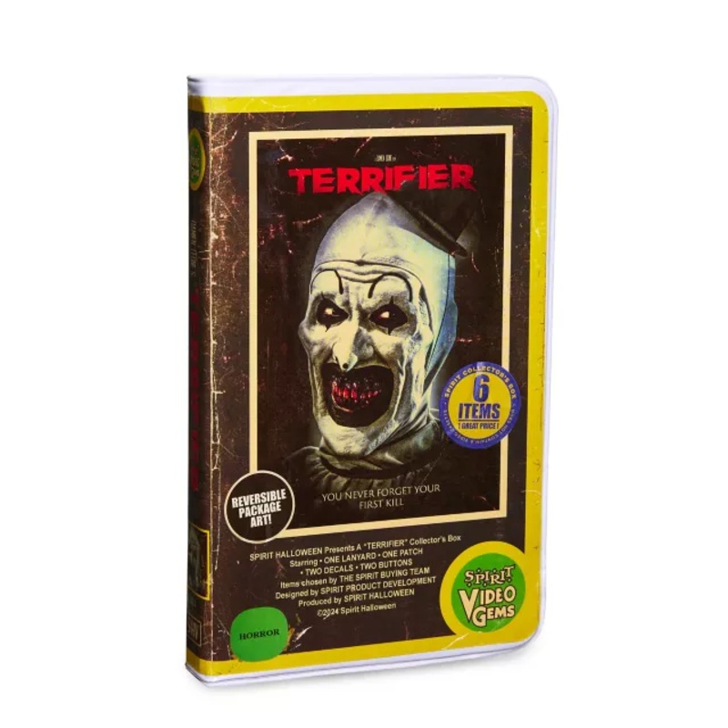 Terrifier Video Collector Box RED/WHITE/BLACK ONE SIZE FITS MOST