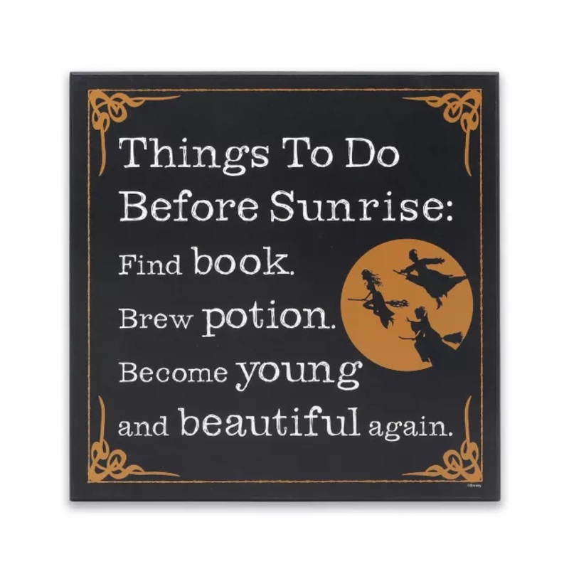 To Do List Sign - Hocus Pocus MULTI-COLOR