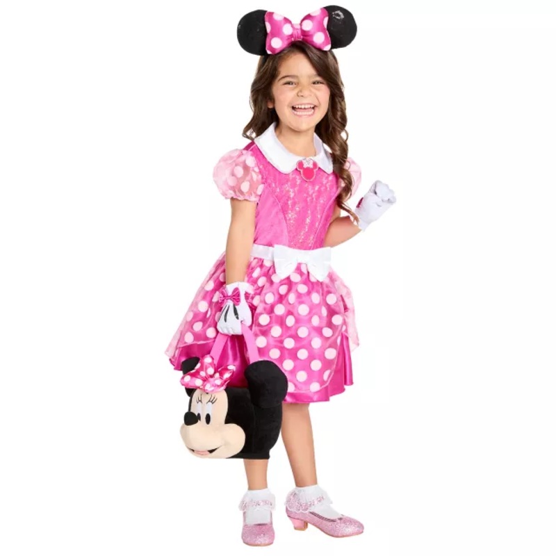 Toddler Minnie Mouse Costume Deluxe - Mickey and Friends PINK 2T