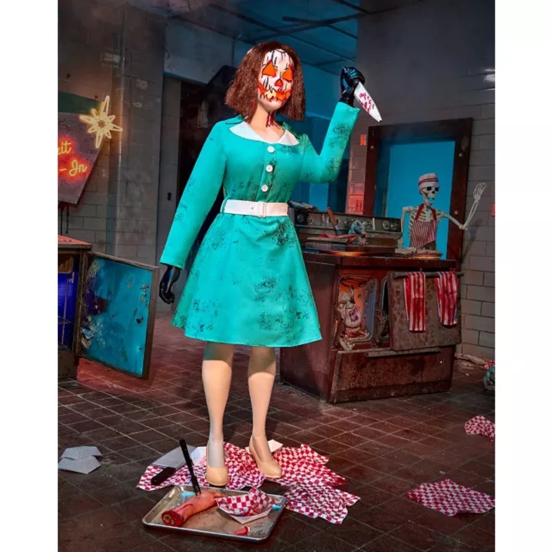 5 Ft 8 In Shirley Stab Animatronic BLUE