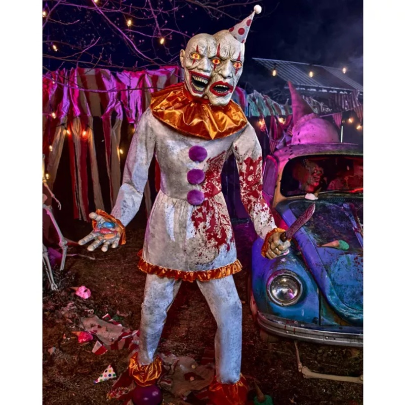 6 Ft 2 In Head Case Harry Animatronic MULTI-COLOR