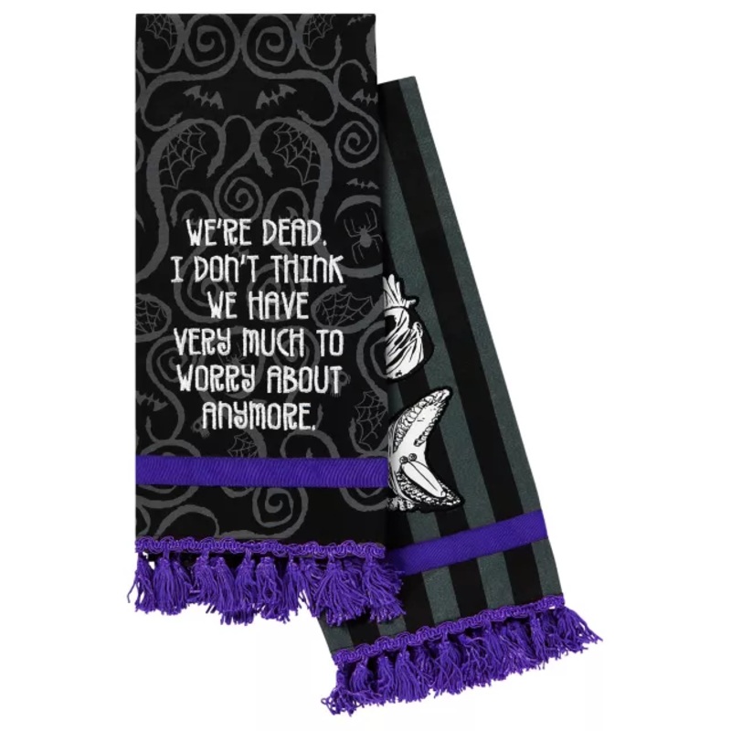 Adam and Barb Quote Dish Towel - Beetlejuice MULTI-COLOR
