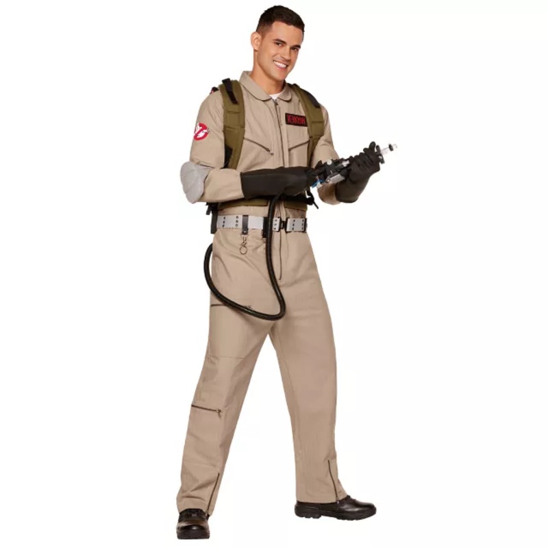 Adult Ghostbusters Jumpsuit Costume - The Signature Collection BEIGE SMALL/MEDIUM
