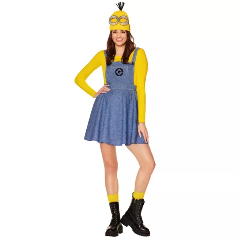 Adult Kevin Dress Costume - Minions YELLOW ADULT EX SMALL