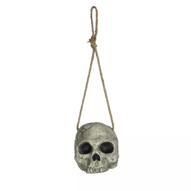 Decrepit Hanging Skull - Decorations
