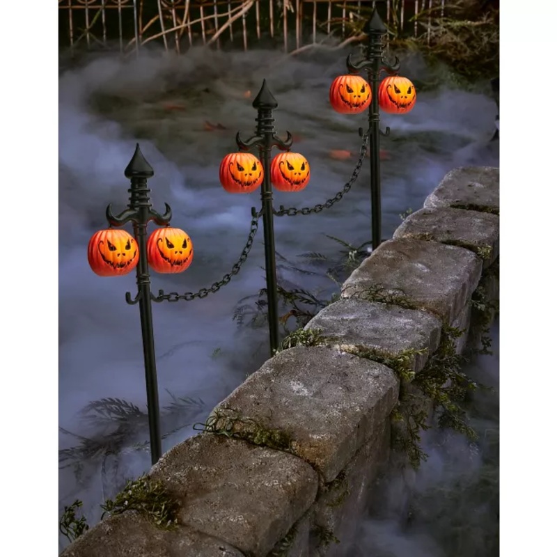 Jack-O-Lantern Lawn Stakes MULTI-COLOR