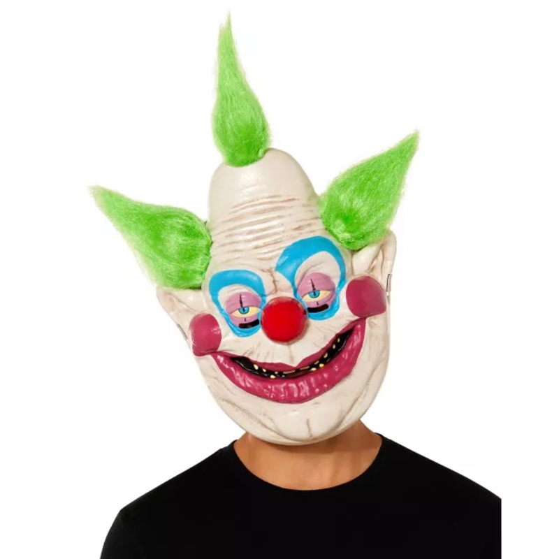Jumbo Half Mask - Killer Klowns from Outer Space WHITE ONE SIZE FITS MOST
