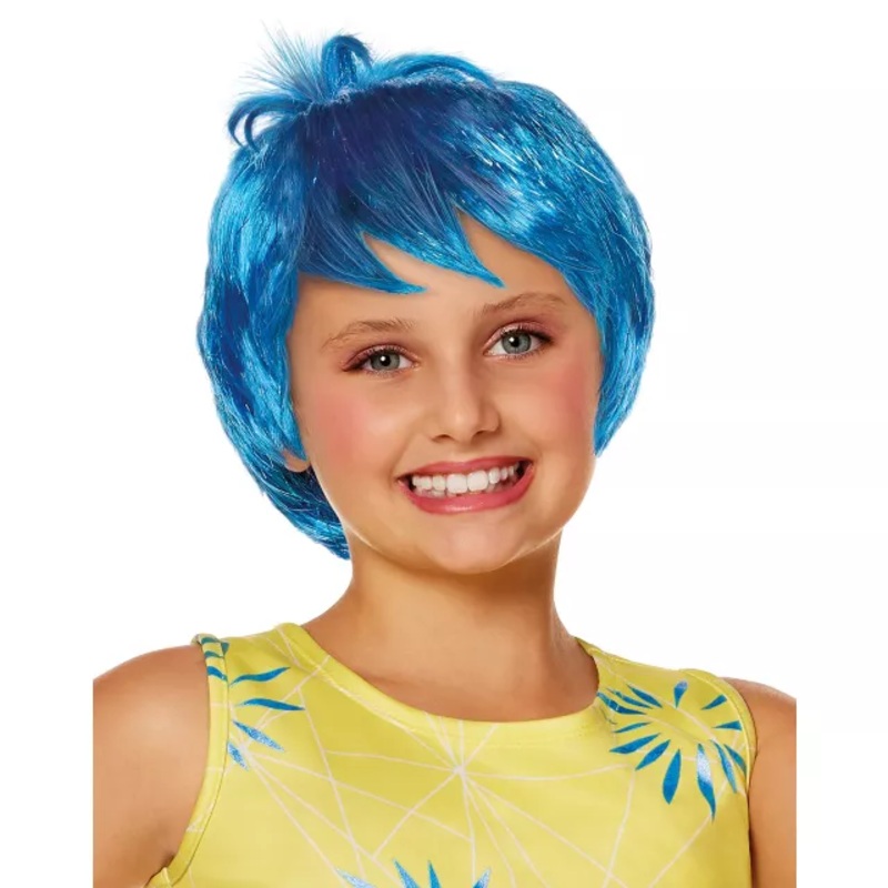Kids Joy Wig - Inside Out BLUE CHILD ONE SIZE