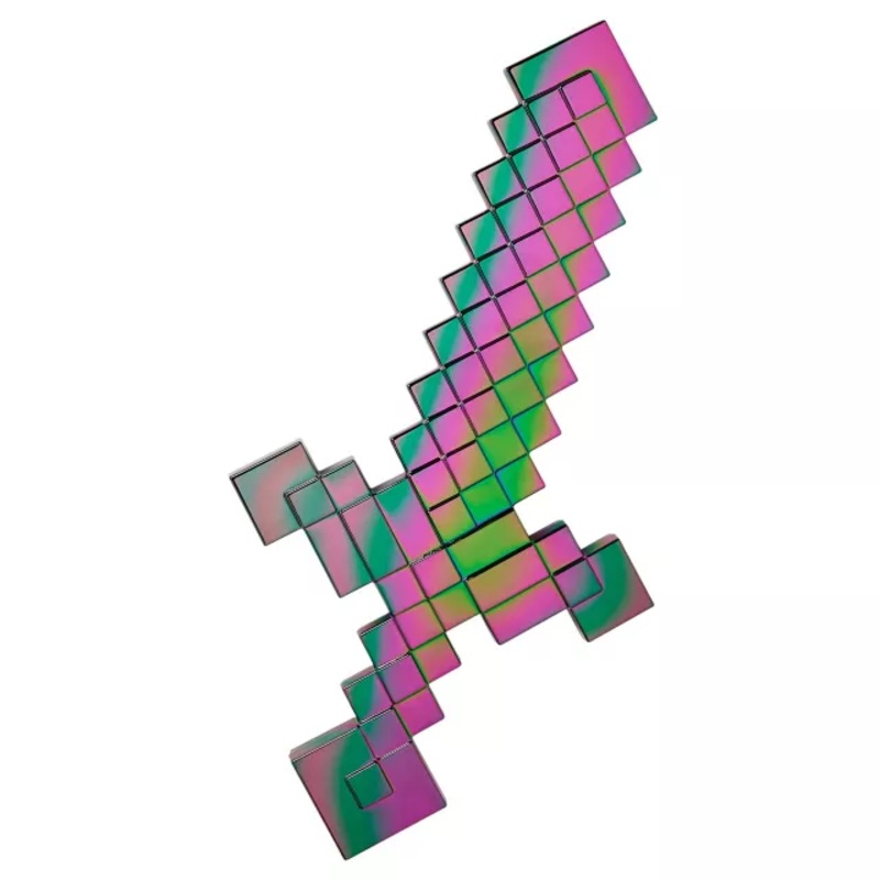 Netherite Oil Slick Minecraft Sword MULTI-COLOR
