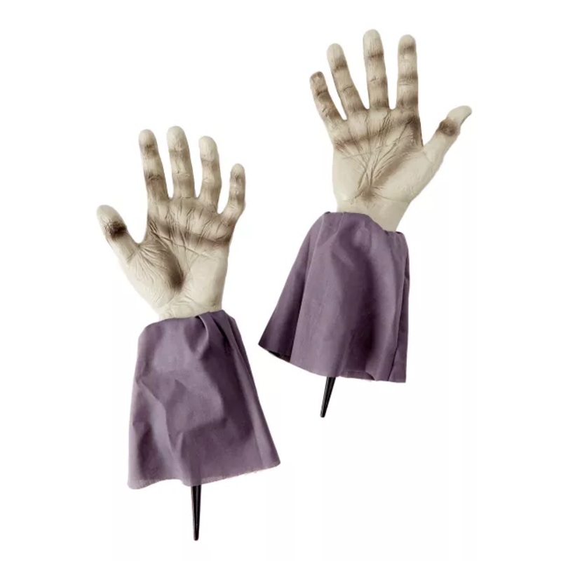 2 Ft Zombie Arm Lawn Stakes  No Size
