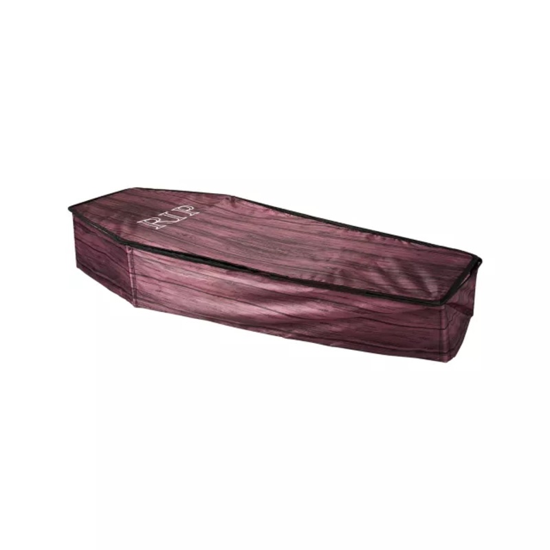 5 Ft Printed Fabric Collapsible Coffin  No Size