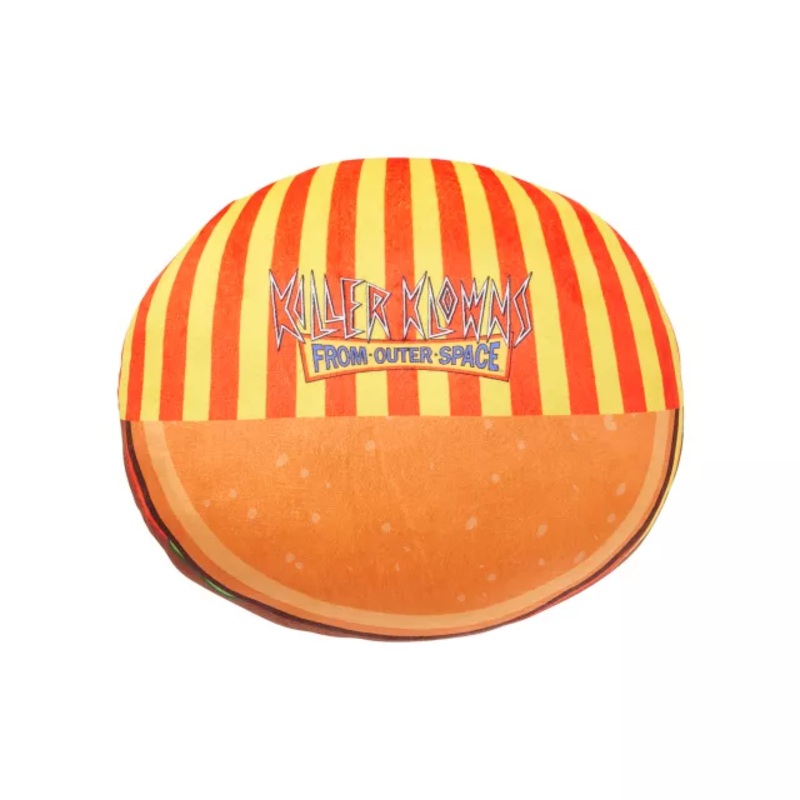 Big Top Burger Pillow - Killer Klowns from Outer Space MULTI-COLOR