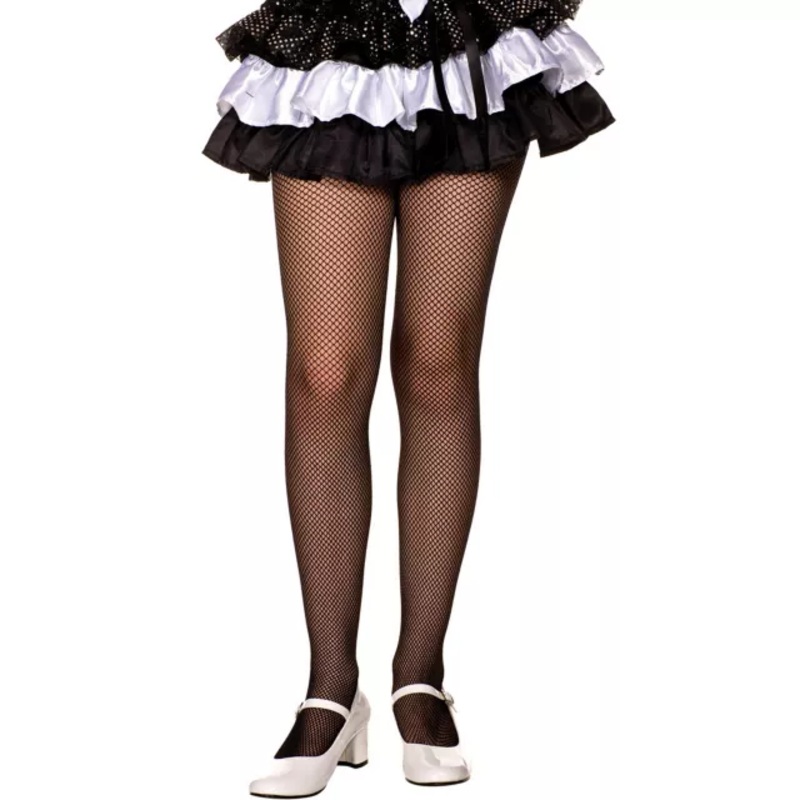 Kids Black Fishnet Tights  GIRLS S/M