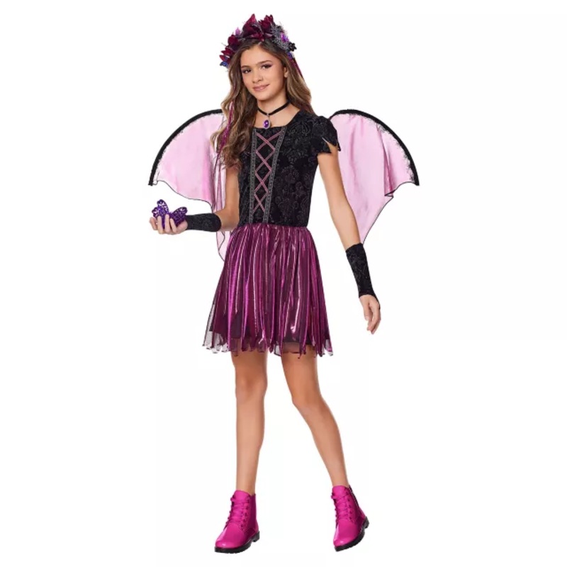 Kids Enchanted Fairy Costume PURPLE CHILD SMALL