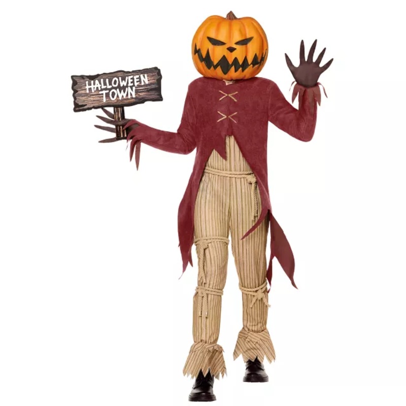 Kids Pumpkin King Jack Costume - The Nightmare Before Christmas MAROON CHILD EXTRA SM