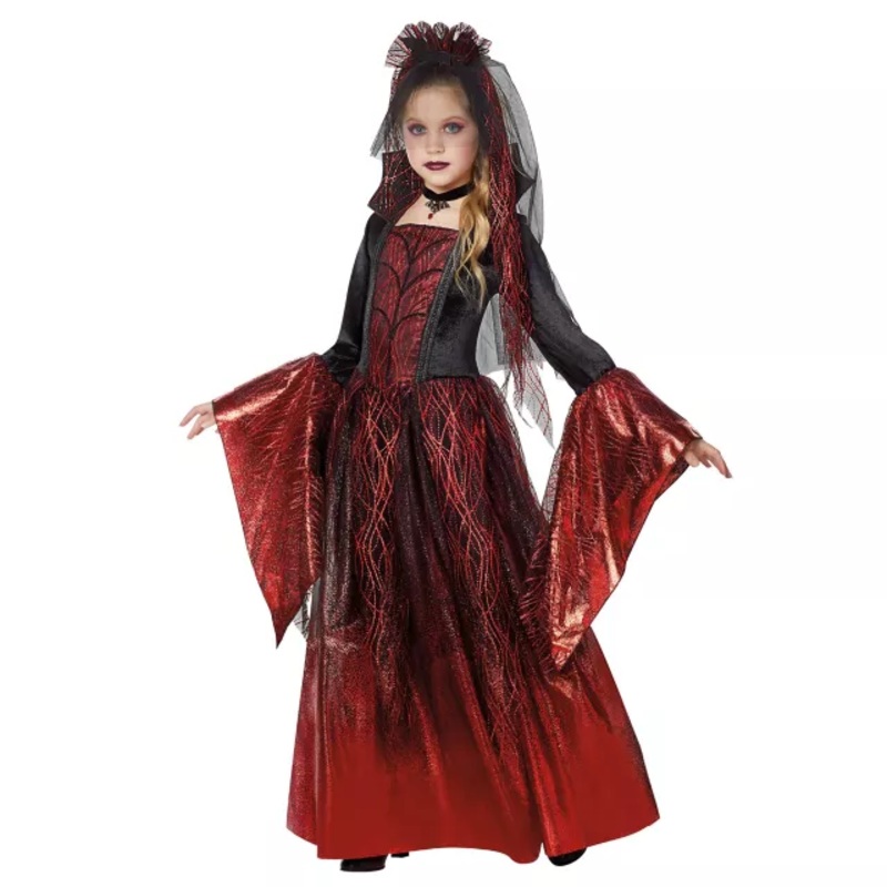Kids Scarlet Enchantress Costume BLACK AND RED CHILD SMALL