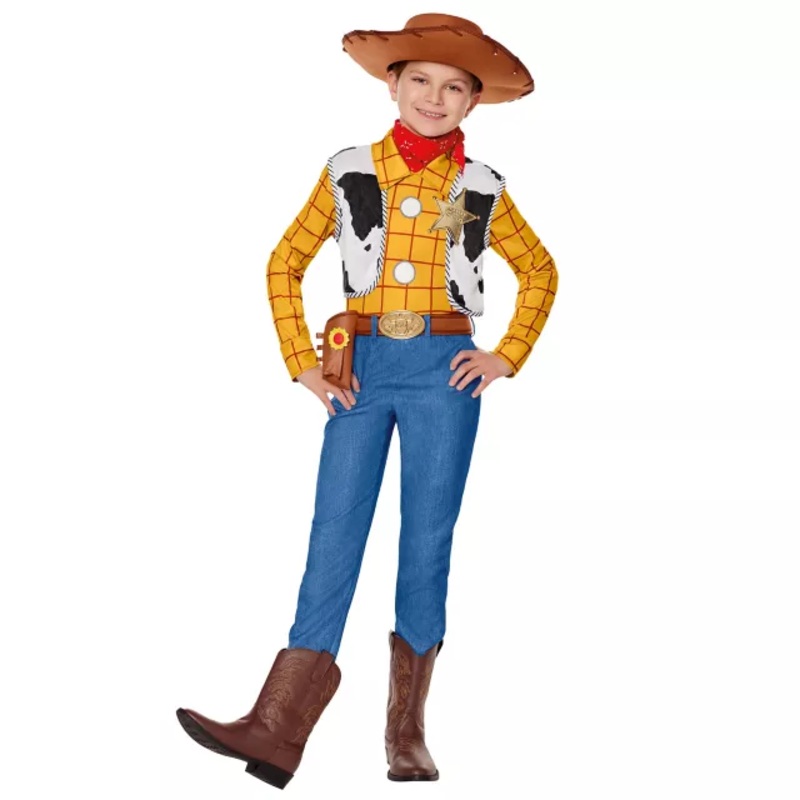 Kids Woody Costume - Toy Story MULTI-COLOR CHILD SMALL
