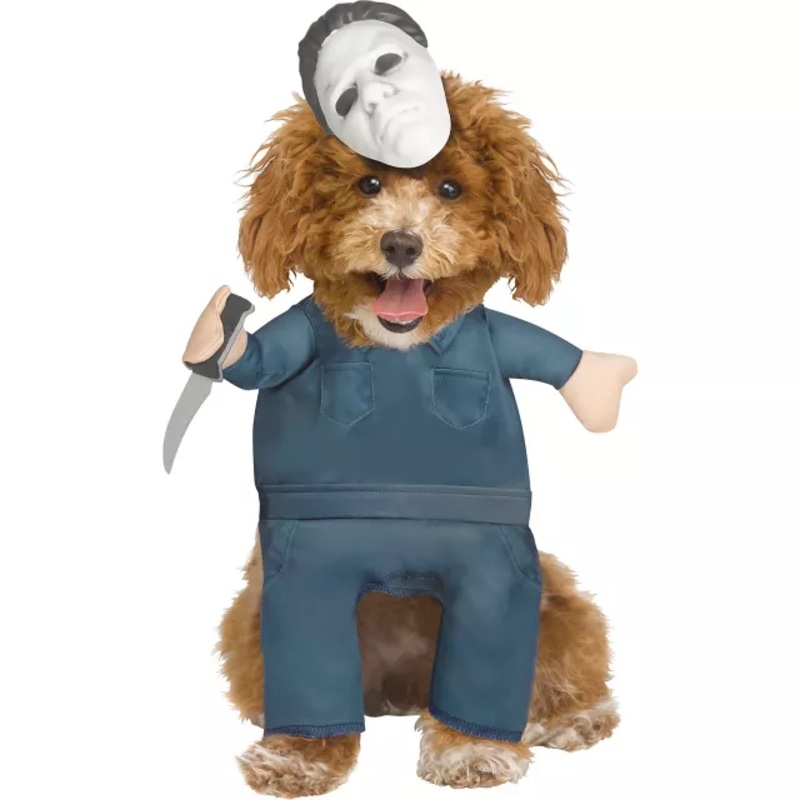 Michael Myers Pet Costume NAVY PET SMALL