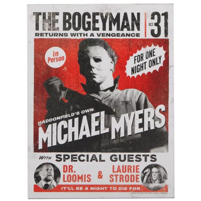 Michael Myers Poster - Halloween MULTI-COLOR