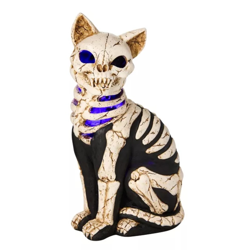 Mystical Arts Light-Up Skeleton Cat BLACK / MULTI
