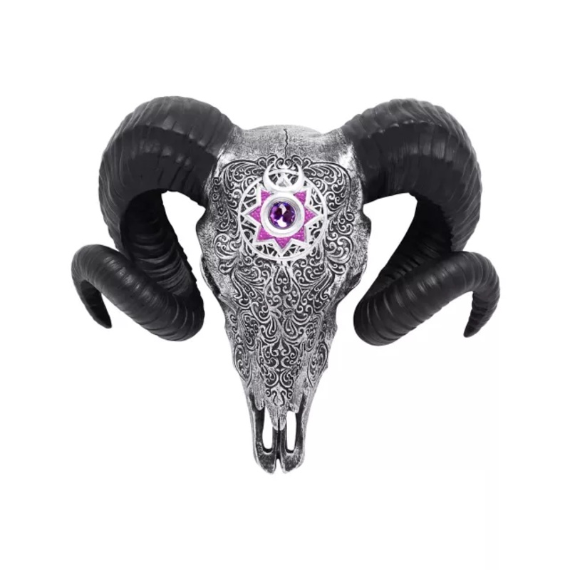 Mystical Arts Ram Head Sign MULTI-COLOR