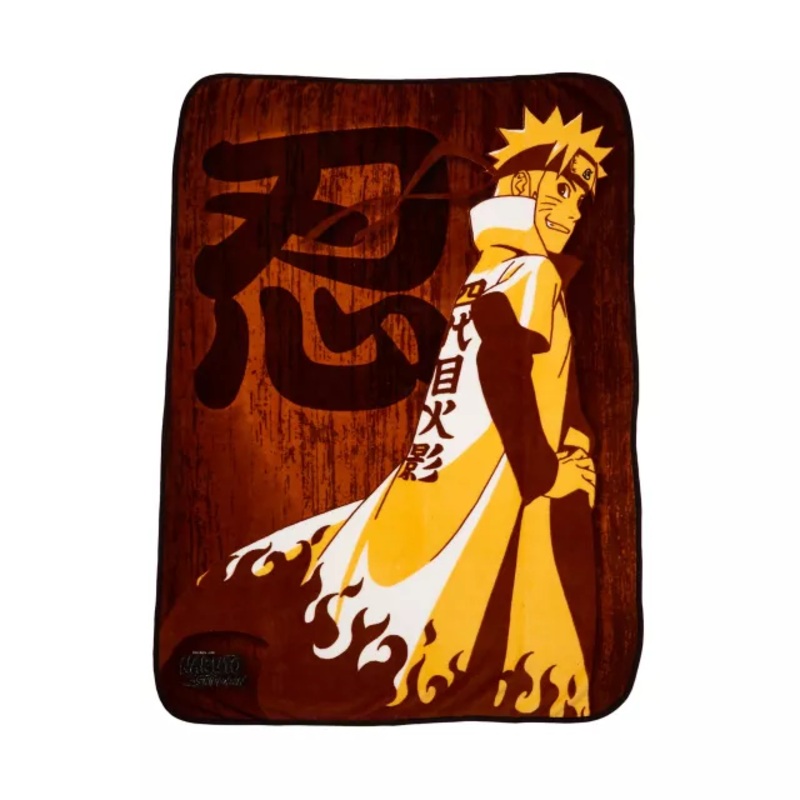 Naruto Fleece Blanket - Naruto Shippuden ORANGE 45 IN X 60 IN