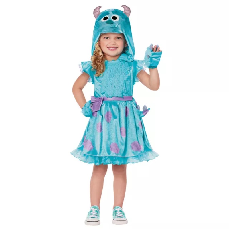 Toddler Sulley Dress Costume - Monsters Inc. BLUE 2T