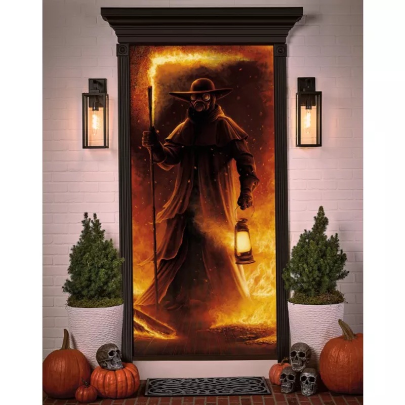Apocalyptic Door Cover MULTI-COLOR ONE SIZE FITS MOST