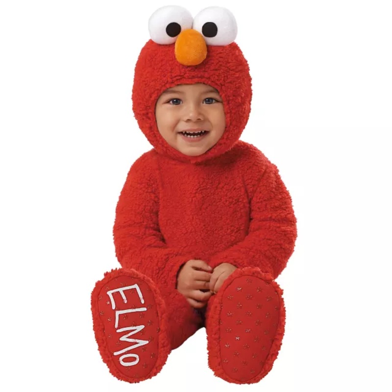 Baby Elmo Costume - Sesame Street RED 0 TO 6 MONTHS