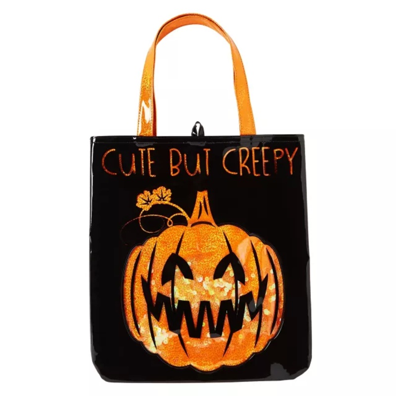 Cute But Creepy Halloween Tote Bag MULTI-COLOR ONE SIZE FITS MOST