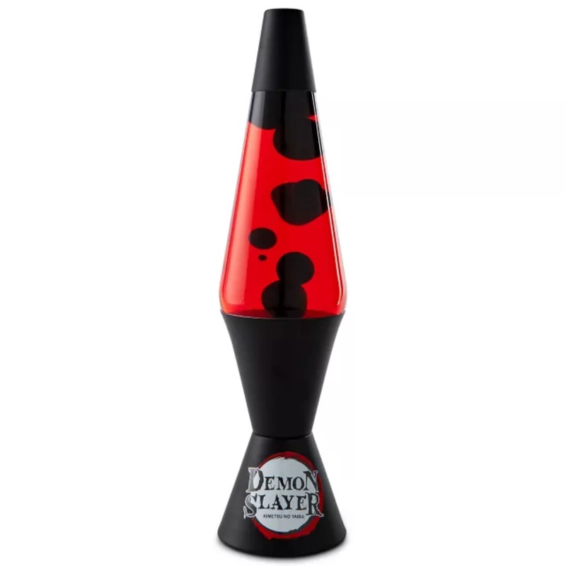 Demon Slayer 17 Inch Lava Lamp Black and Red BLACK AND RED 32 OUNCE
