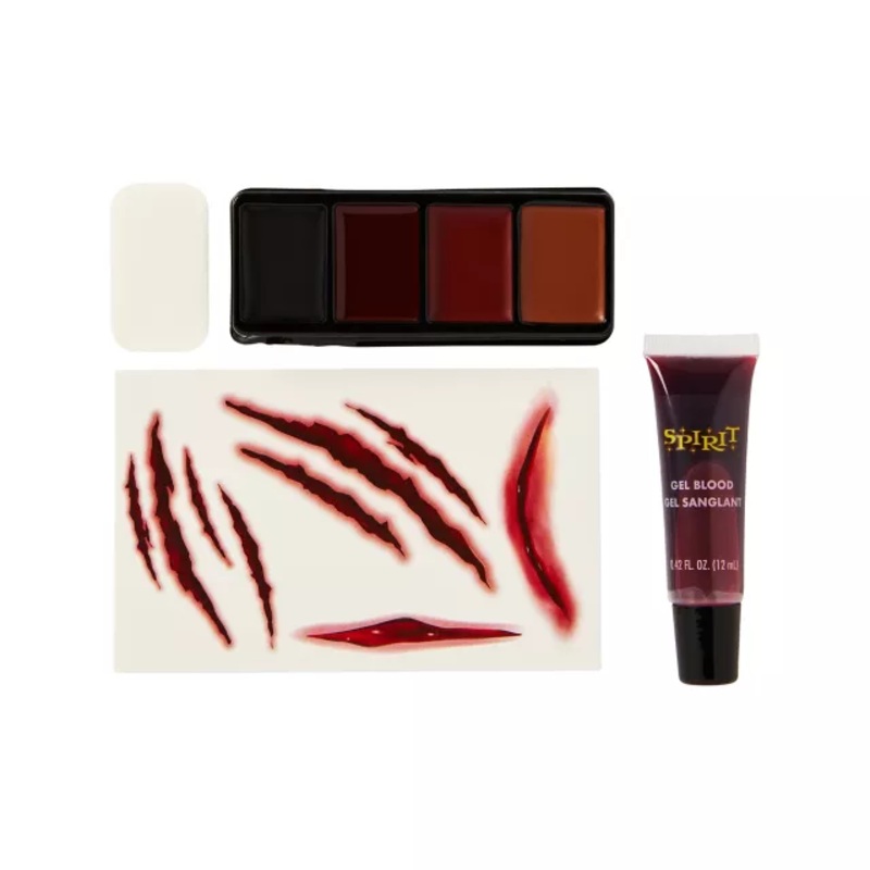 Kids Horror Icon Scar Makeup Application Kit MULTI-COLOR