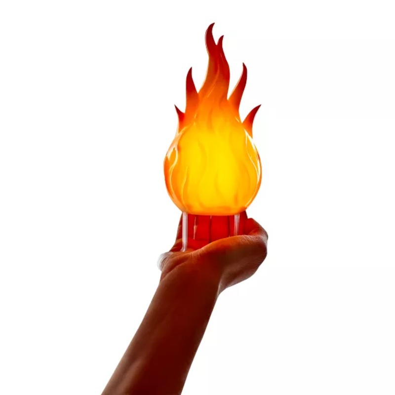 Light-Up Handheld Fake Flame YELLOW/ORANGE