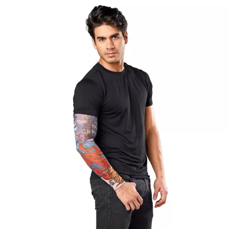 Pirate Tattoo Sleeve MULTI-COLOR ONE SIZE FITS MOST