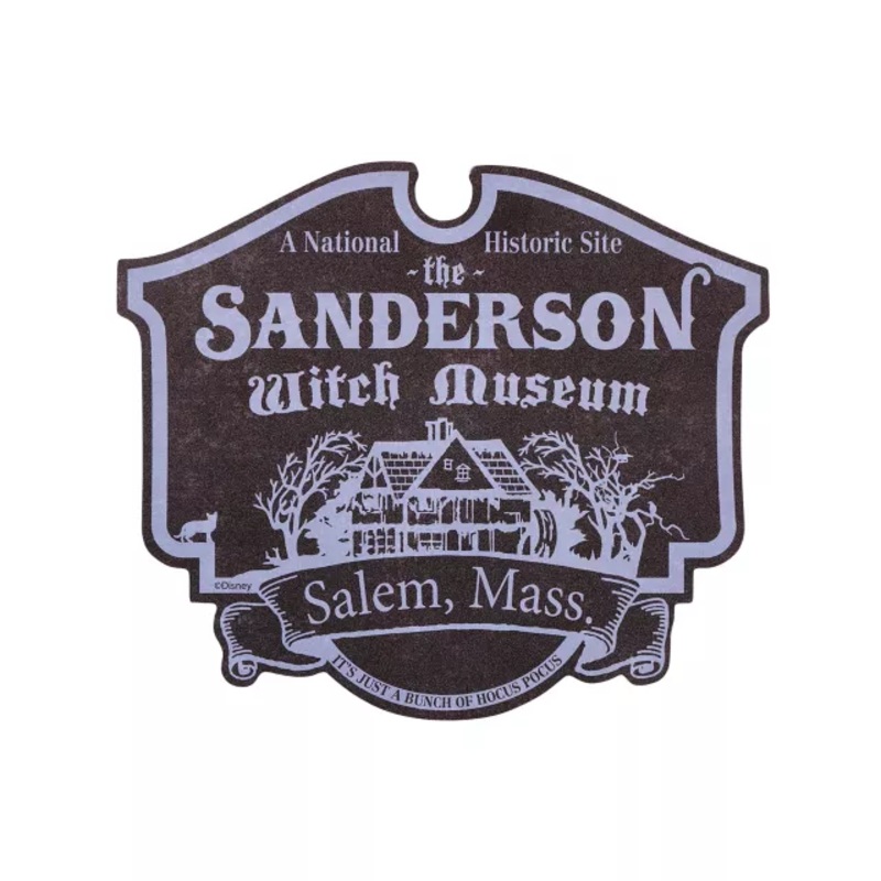 Sanderson Museum Magnet - Hocus Pocus BLACK