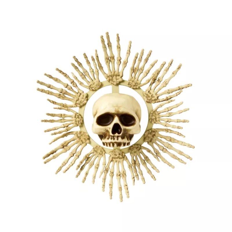 Skeleton Hand Wreath