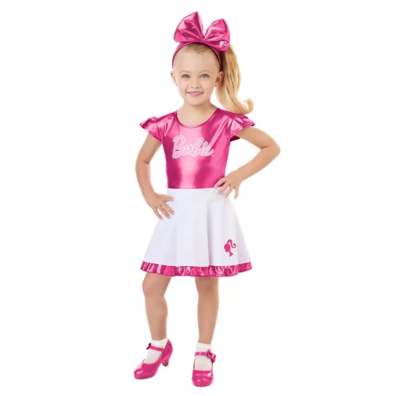 Toddler Barbie Dress Costume PINK 2T