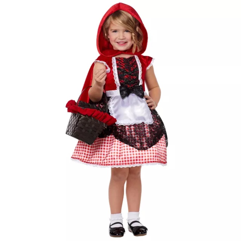 Toddler Little Red Riding Hood Costume RED 2T
