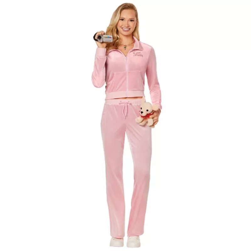Adult Cool Mom Costume - Mean Girls PINK ADULT EX SMALL