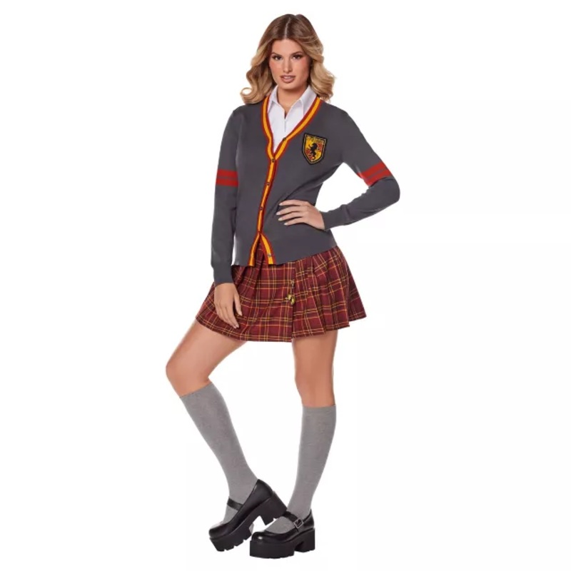 Adult Gryffindor Sweater - Harry Potter GRAY ADULT SMALL