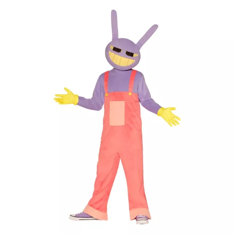 Adult Jax Costume - The Amazing Digital Circus LIGHT PURPLE ADULT SMALL