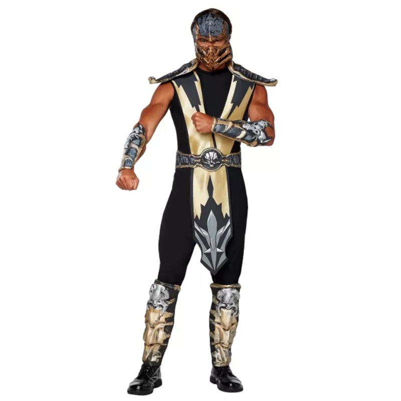 Adult Scorpion Costume - Mortal Kombat  ONE SIZE FITS MOST