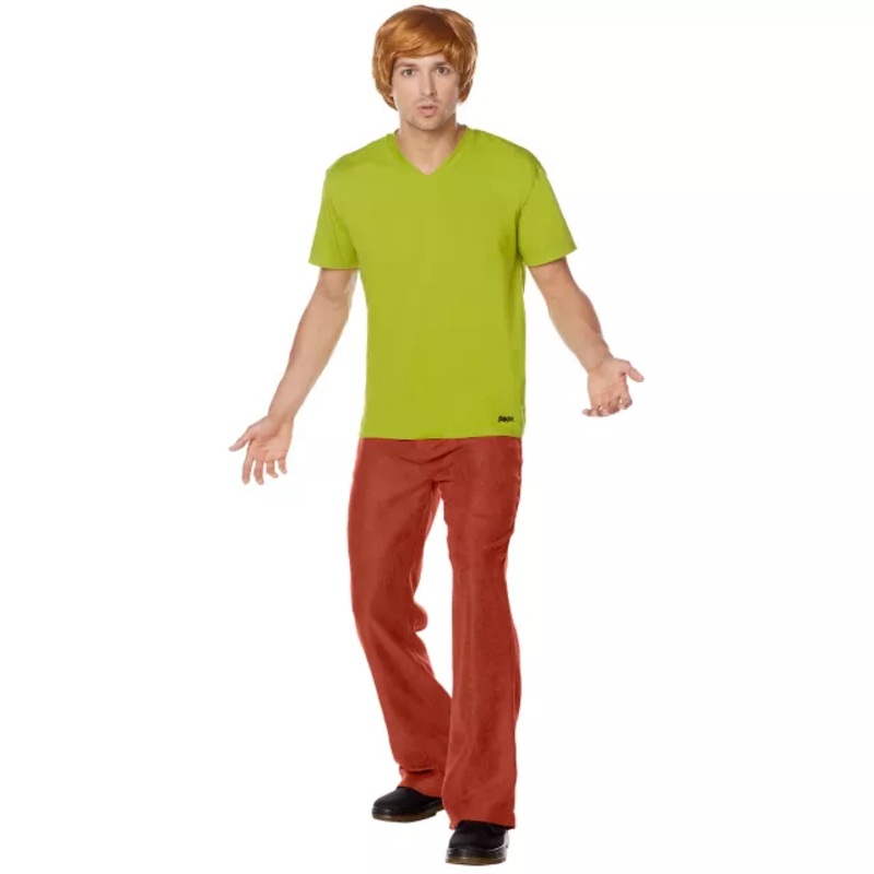 Adult Shaggy Costume - Scooby-Doo MULTI-COLOR ADULT SMALL