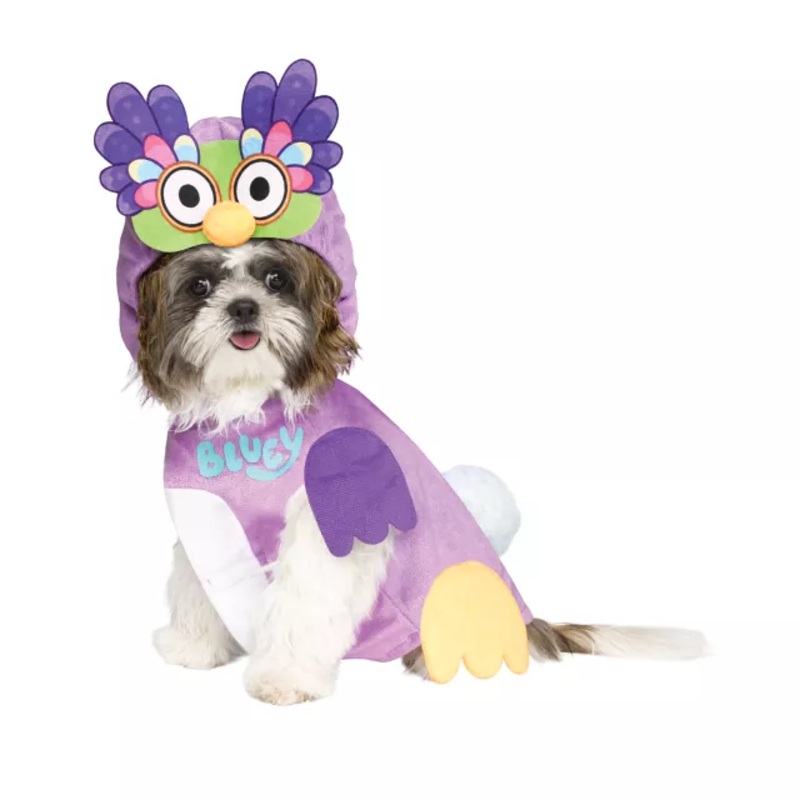 Chattermax Pet Costume - Bluey PURPLE PET SMALL