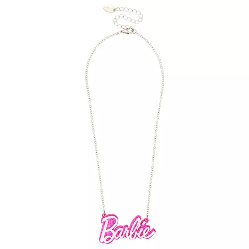 Classic Barbie Logo Necklace HOT PINK ONE SIZE FITS MOST