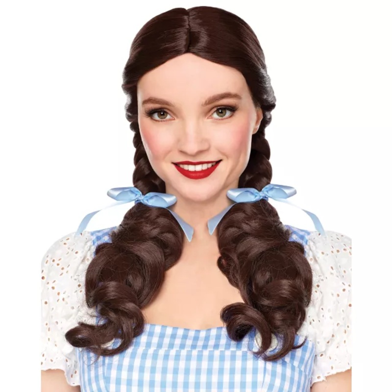 Dorothy Wig - The Wizard of Oz BROWN ONE SIZE FITS MOST
