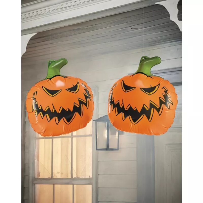 Inflatable Pumpkin Set - 2 Pack ORANGE