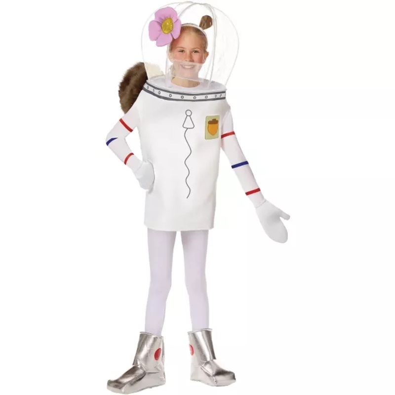 Kids Sandy Cheeks Costume - SpongeBob SquarePants WHITE GIRLS S/M
